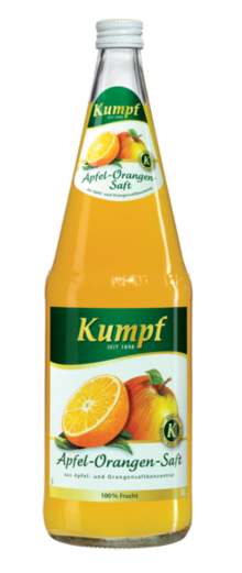 Flaschenabbildung: Kumpf Apfel-Orangen-Saft