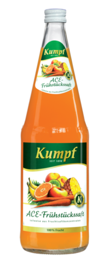 Flaschenabbildung: Kumpf ACE-Frühstückssaft