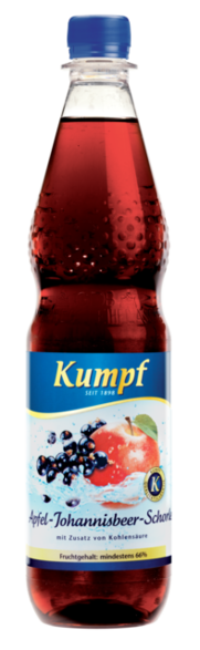 Flaschenabbildung: Kumpf Apfel-Johannisbeer-Schorle