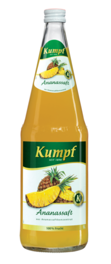 Flaschenabbildung: Kumpf Ananassaft