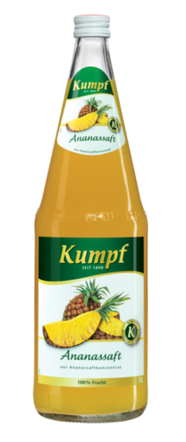 Flaschenabbildung: Kumpf Ananassaft