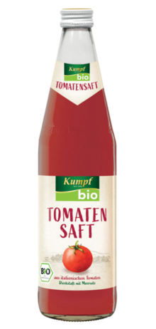 Flaschenabbildung: Kumpf Bio Tomatensaft