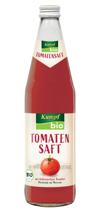 Flaschenabbildung: Kumpf Bio Tomatensaft