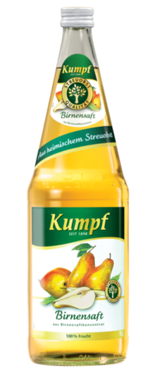 Flaschenabbildung: Kumpf Birnensaft