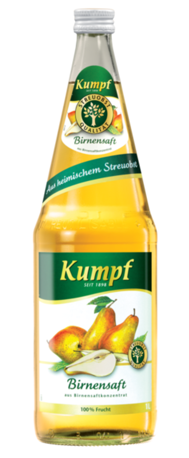 Flaschenabbildung: Kumpf Birnensaft