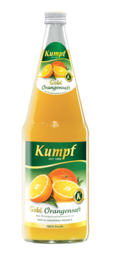 Flaschenabbildung: Kumpf Gold Orangensaft