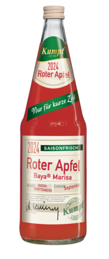 Flaschenabbildung: Kumpf Saisonfrisch Roter Apfel