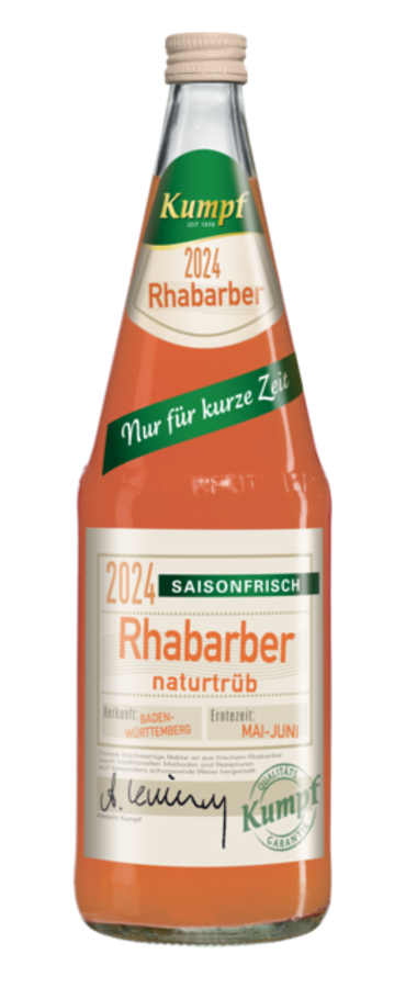 Flaschenabbildung: Kumpf Saisonfrisch Rhabarber