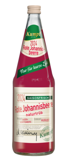 Flaschenabbildung: Kumpf Saisonfrisch Rote Johannisbeere