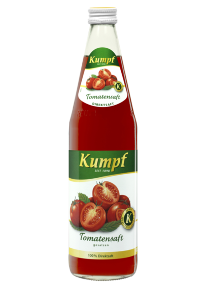 Flaschenabbildung: Kumpf Tomatensaft