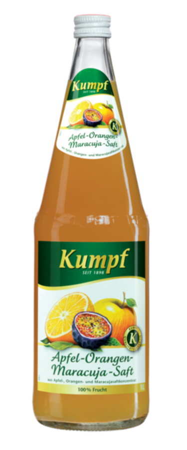 Flaschenabbildung: Kumpf Apfel-Orange-Maracuja